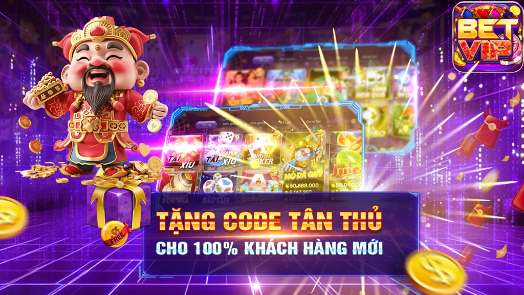 Code tân thủ betvip